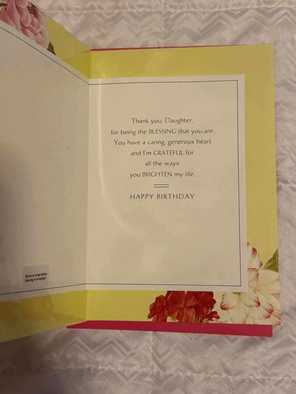 🌻 Bundle of 2 Hallmark Happy Birthday Daughter Cards